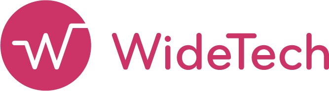 WideTech logo raspberry